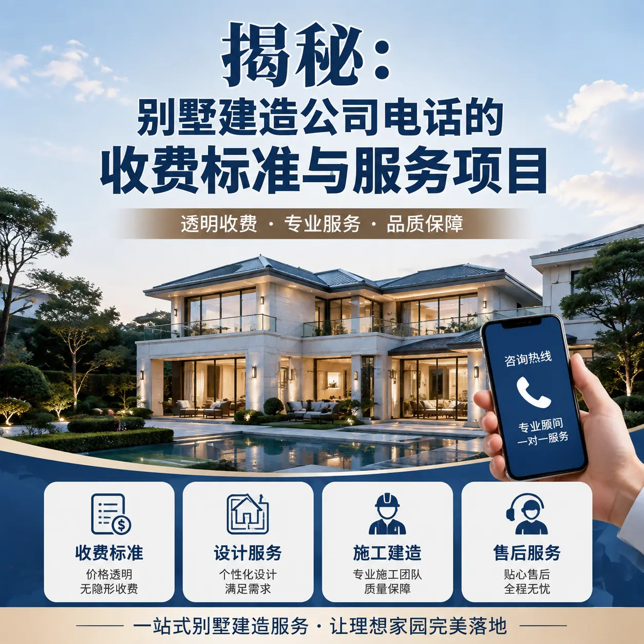 揭秘:纳雍别墅建造公司电话的收费标准与服务项目