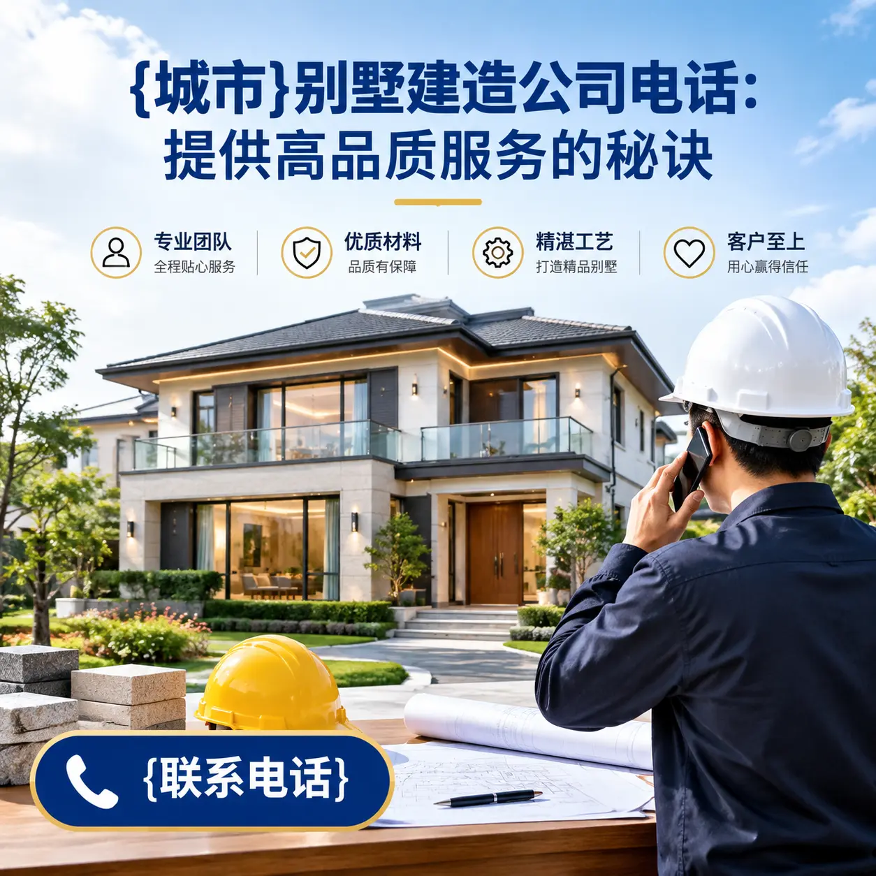 纳雍别墅建造公司电话:提供高品质服务的秘诀