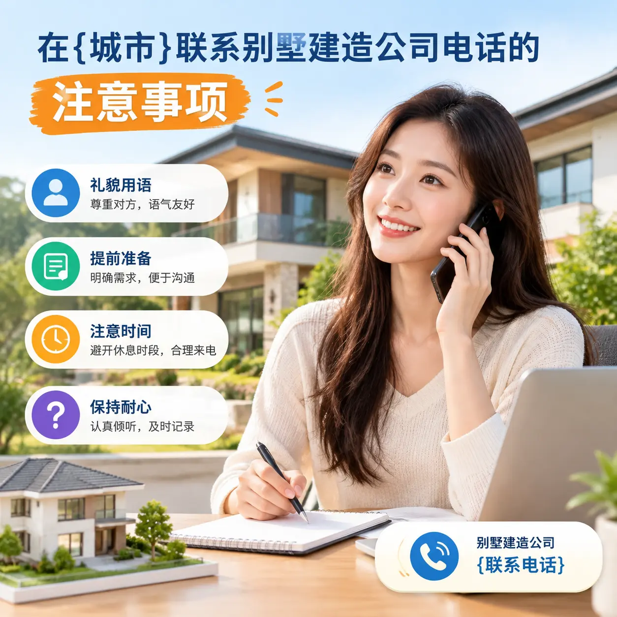 在纳雍联系别墅建造公司电话的注意事项