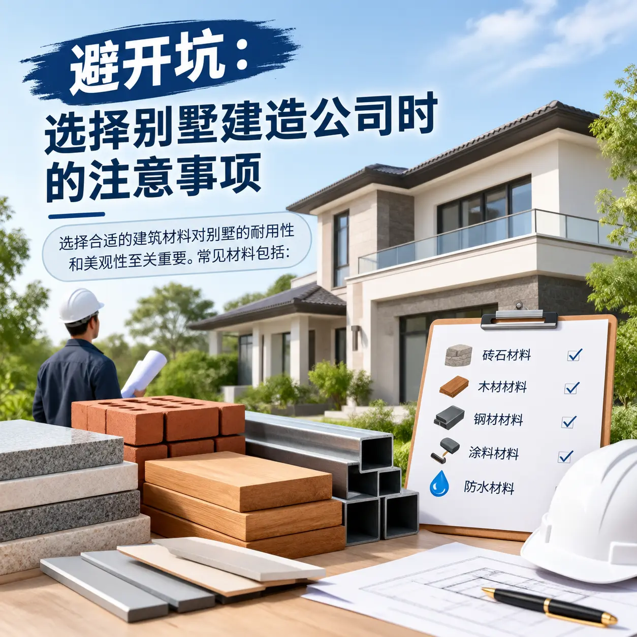 避开坑：选择 纳雍 别墅建造公司时的注意事项